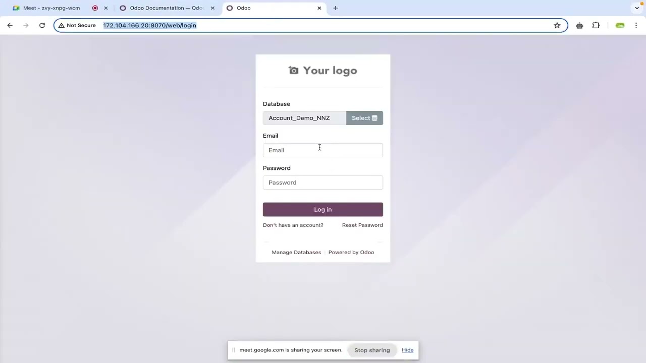 Odoo Functional Training (Batch 8 - Day 1)