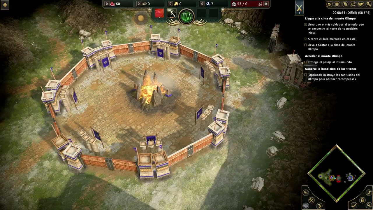age of mythology retold campaña de los titanes parte 6 60 fps español 1440p