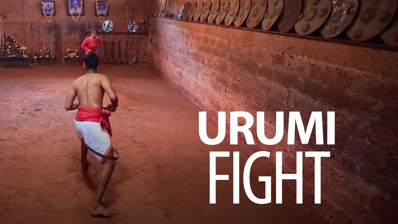 Churikapayattu using Urumi | Kalaripayattu | Kerala Tourism