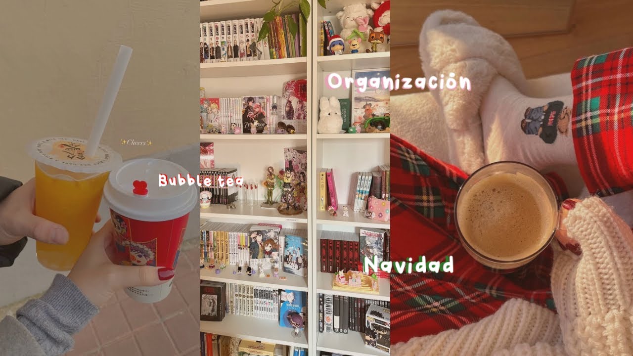 Un vlog NAVIDEÑO: nueva estantería, regalos y lucecitas🎄🌟