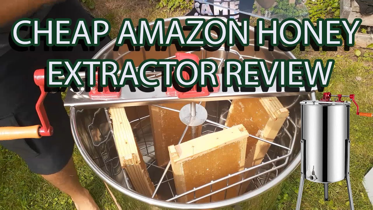 Unbox And Review The Cheapest 4 Frame Honey Extractor On Amazon | BestEquip 2/3/4 frame Extractor