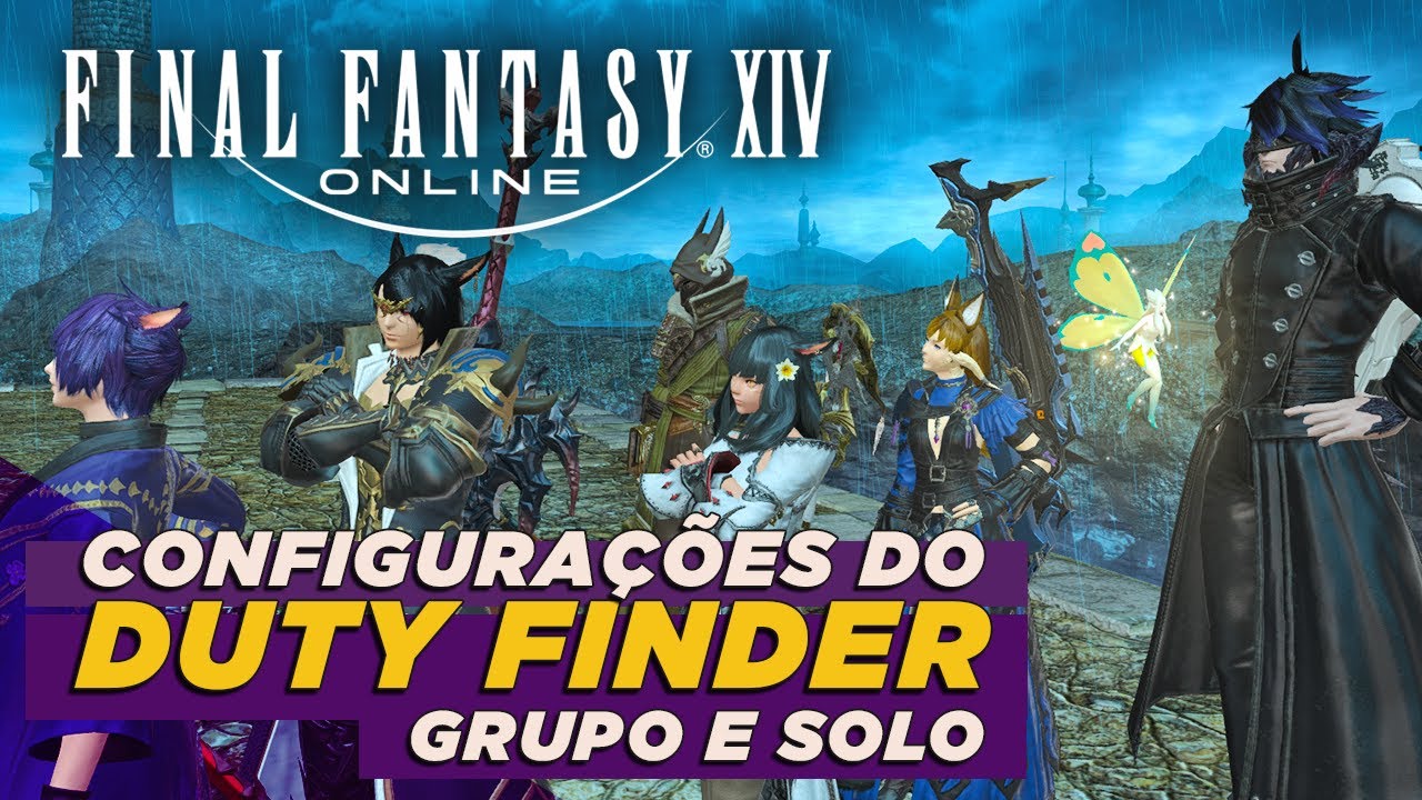 Configurações IMPORTANTES do DUTY FINDER | FINAL FANTASY XIV