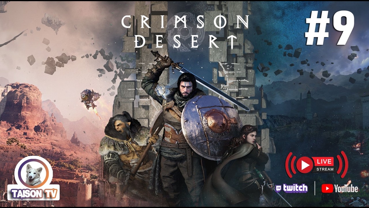🔔📲🚨 Crimson Desert - La Gran Ciudad 9&ordf; Parte