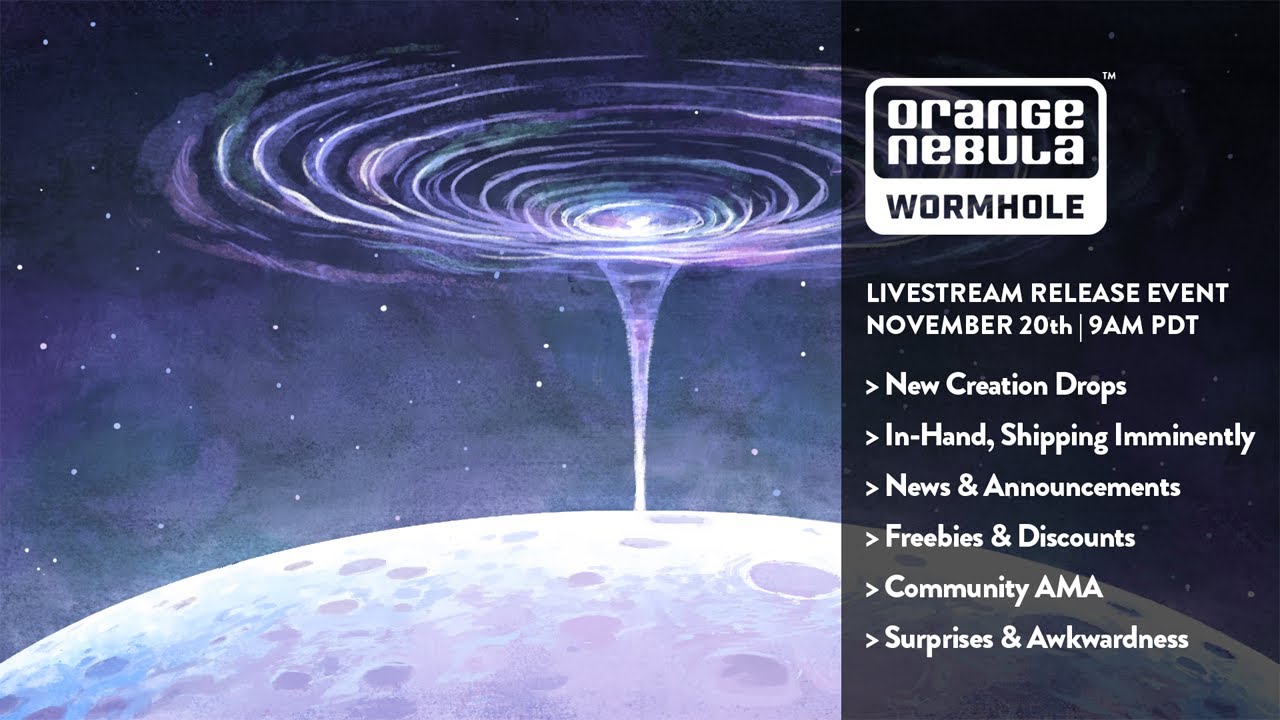 Orange Nebula Wormhole Event, Nov 2025