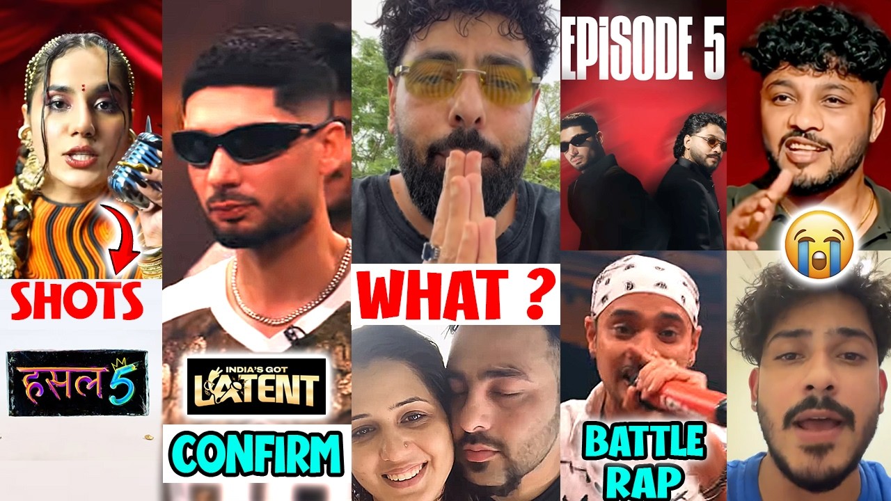 Badshah's Wife Breaks Her Silence🫨| AGSY SHOTS ON HUSTLE 5⁉️KR$NA's LATENT EPISODE, LEGACY, RAFTAAR