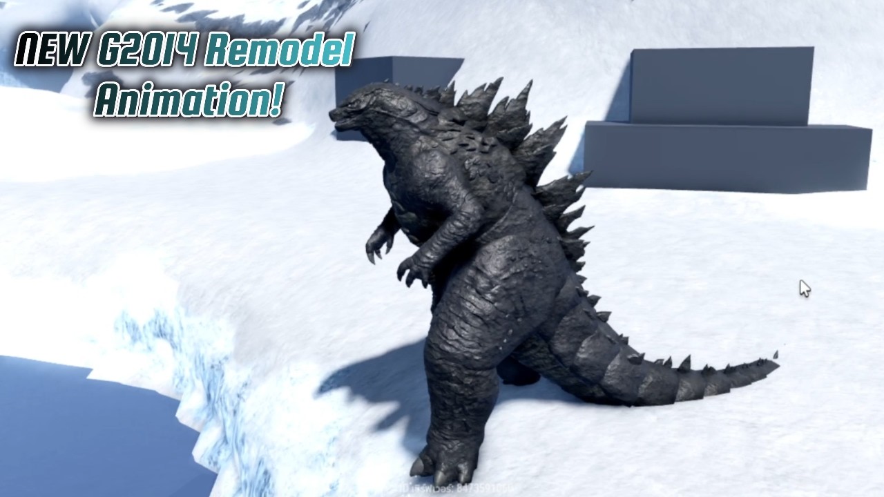 *NEW* Godzilla 2014 Remodel Animation!! | Kaiju Alpha