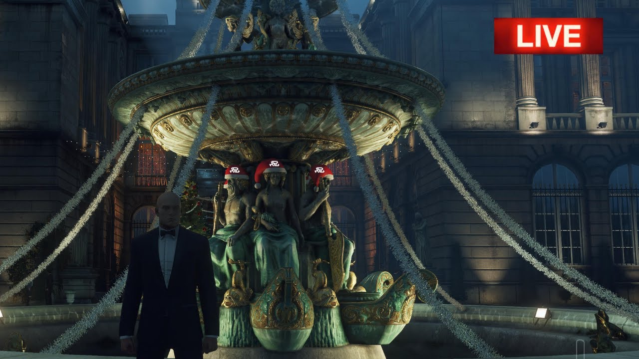 AGENT 47 IS IN THE CHRISTMAS SPIRIT 