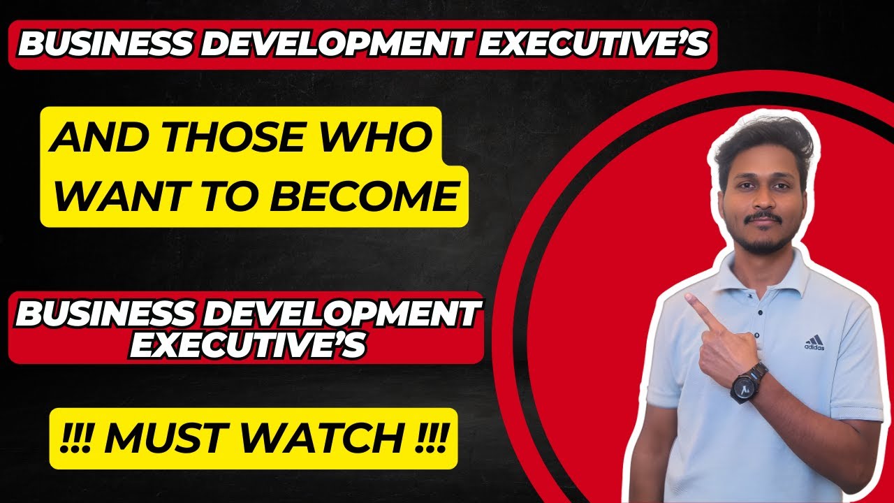If You Are a Business Development Executive (or Want to Be), Don’t Skip This | WFH Jobs|