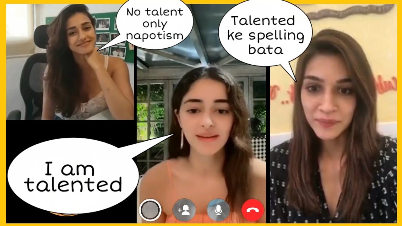 Disha Patani, Ananya Pandey and Kriti Sanon on  video call interview with Wizlo | School of Hotness