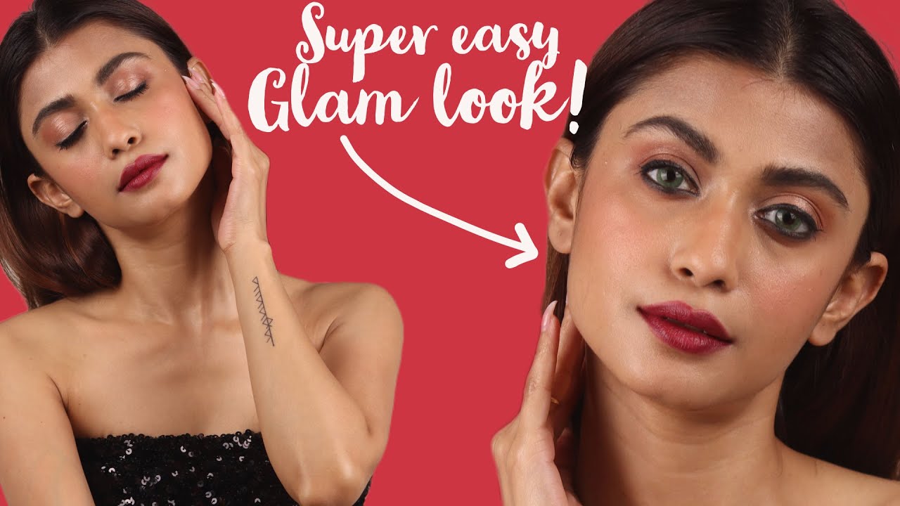 Full face of makeup with Maybelline