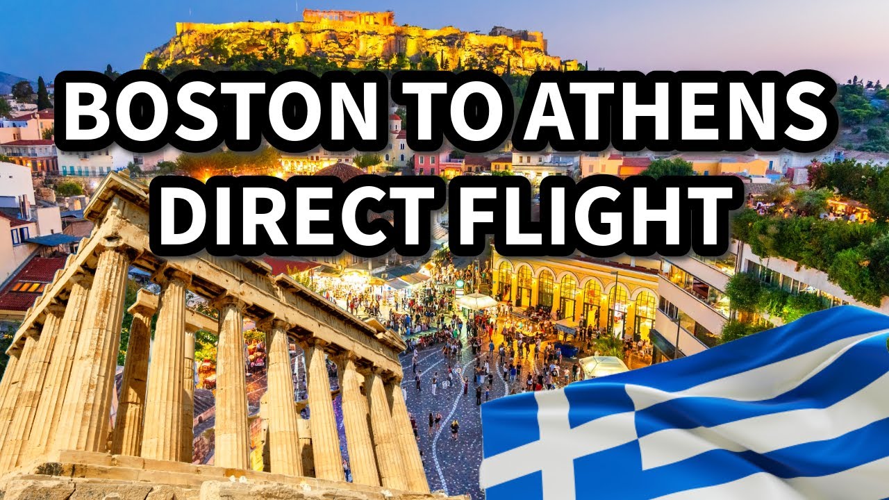 We went to Greece! Flying Delta direct from Boston to Athens!