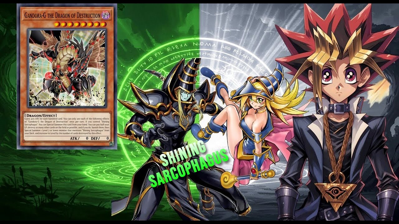 (Ygopro MDPRO3 ) pure Shining Sarcophagus deck,Dark Magician Girl the Magician’s Apprentice,[ALIN]