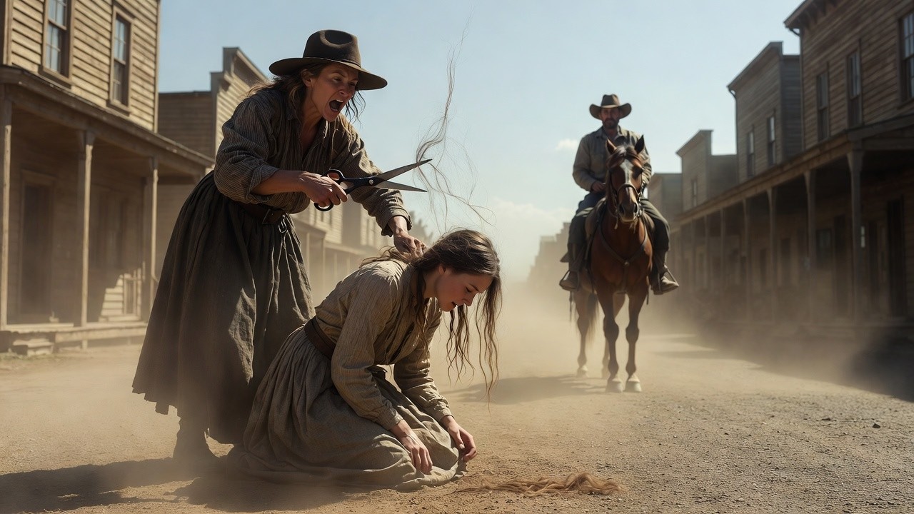 “This Ends Now', The Loner Rancher Said as Her Hair Fell to the Dirt
