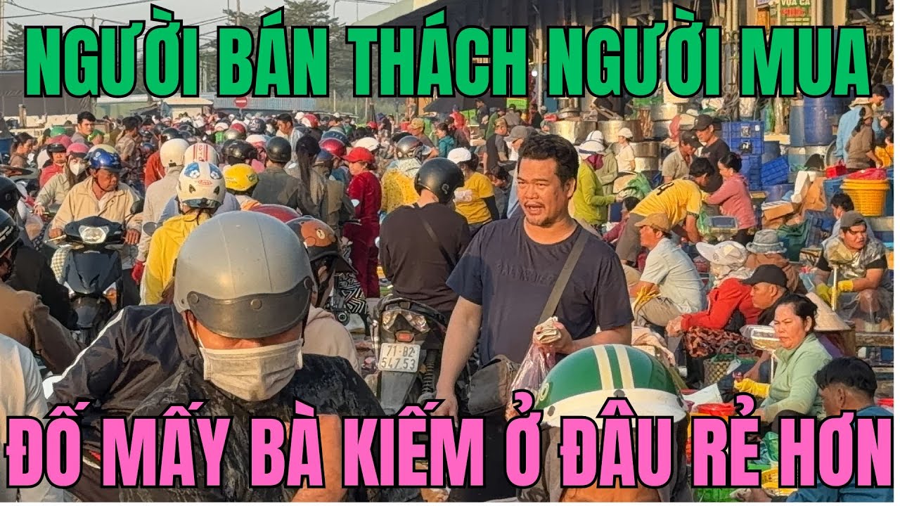 Tưng bừng chợ cá Bình Điền sáng 25/1/2026||Cá tôm ê hề, rẻ khó tin!Không đâu rẻ bằng!