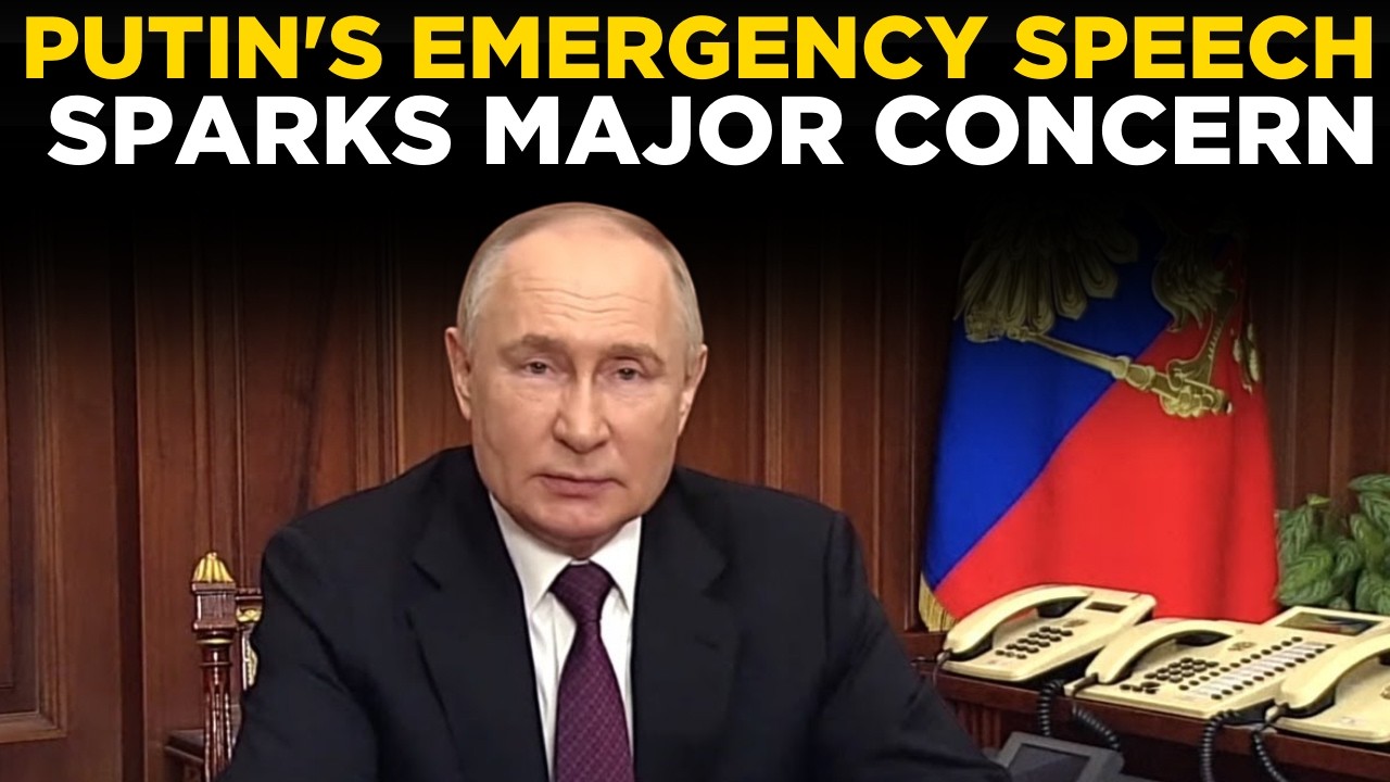 LIVE: Putin’s Emergency Address Sparks World War 3 Fears Amid Oil Crisis | PUTIN LIVE | WORLD NEWS