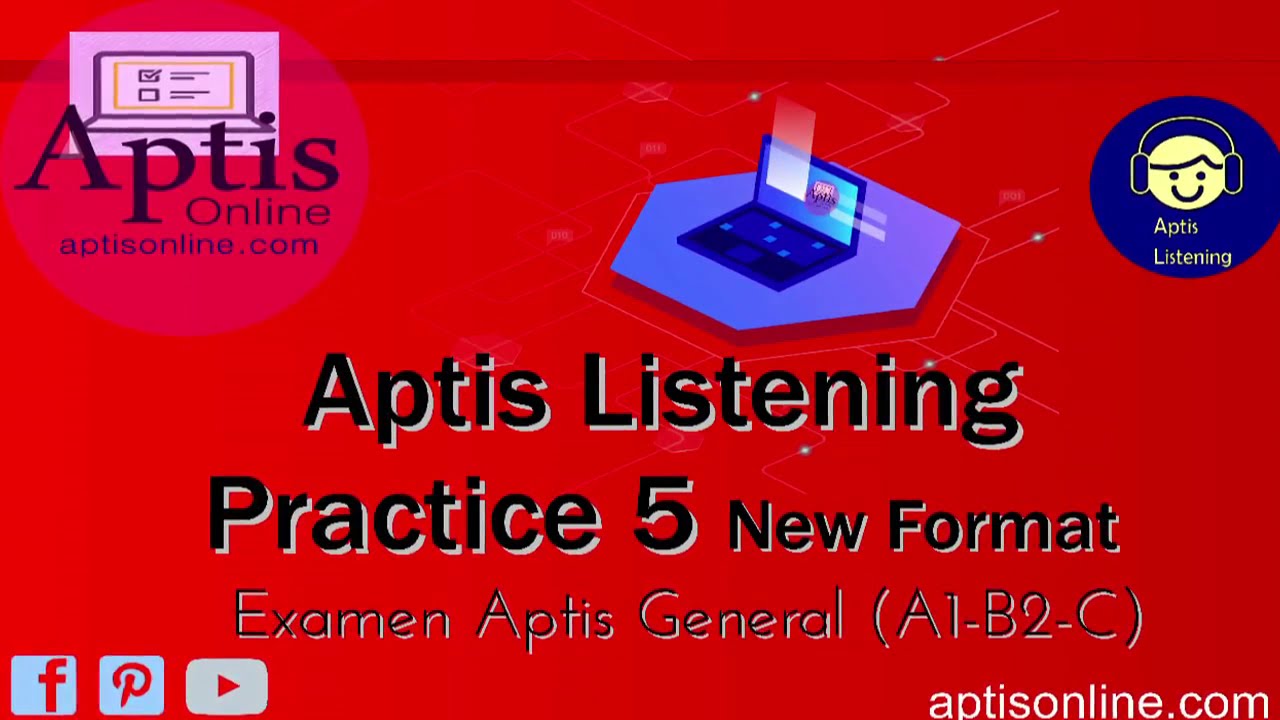 Aptis Listening Practice 5 Video