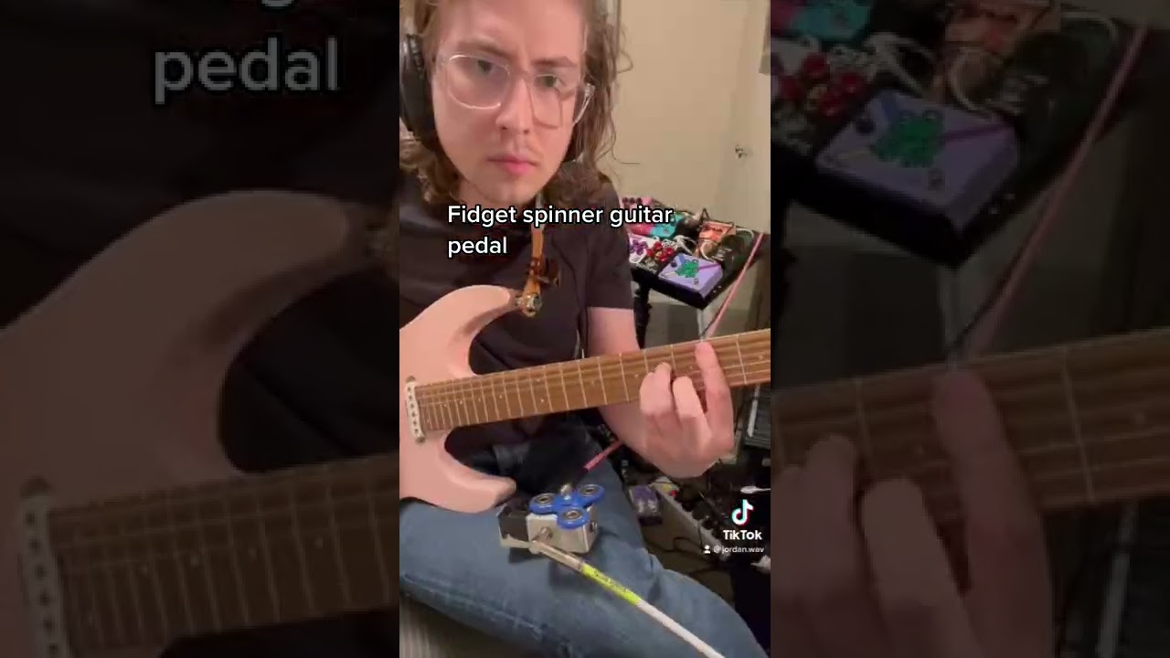 Fidget Spinner Guitar Pedal