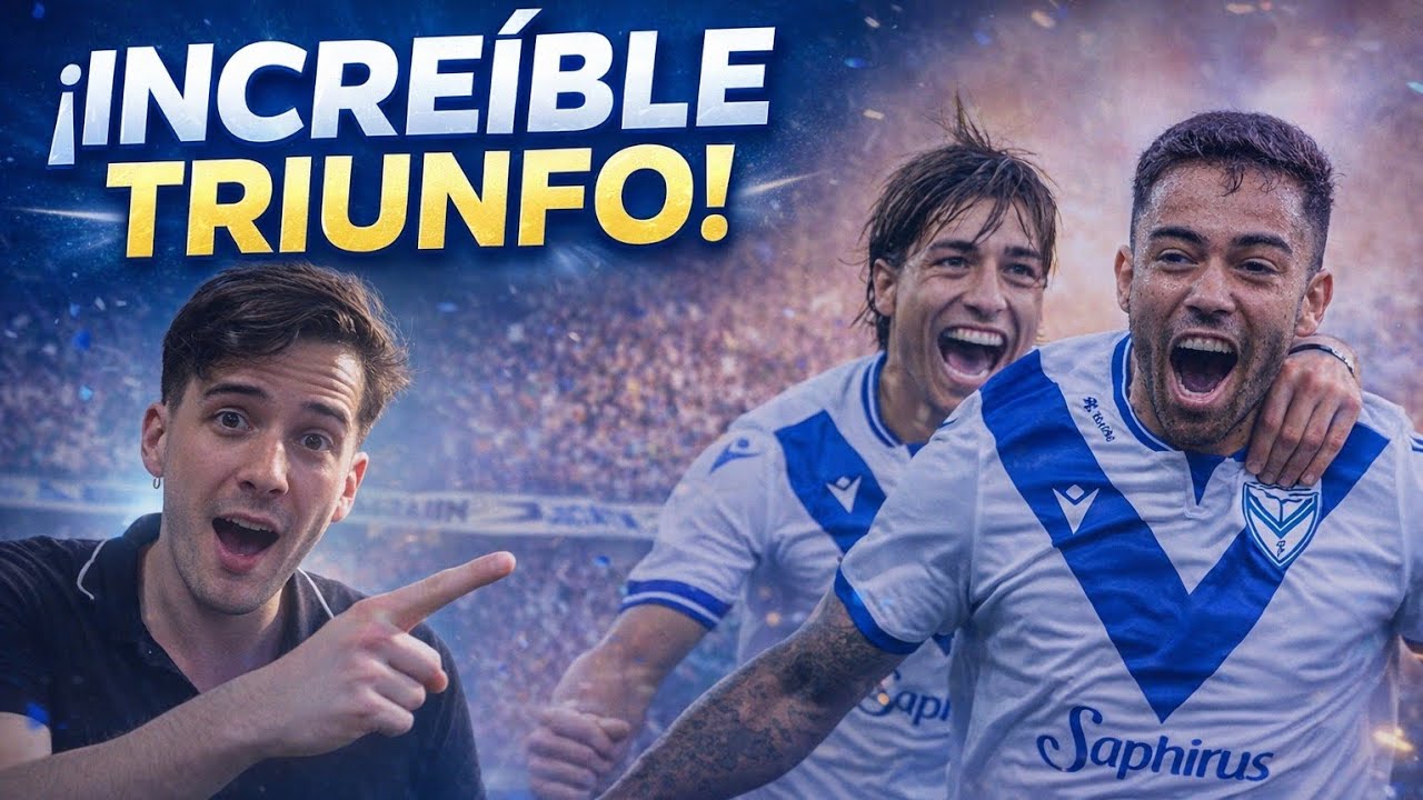VÉLEZ LE GANÓ A TALLERES Y JOAQUÍN GARCÍA NOS EMOCIONO A TODOS/ REACCIÓN DEL 2-1