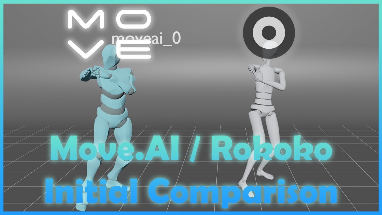 Move.AI and Rokoko Smartsuit Pro 2 Initial Comparison