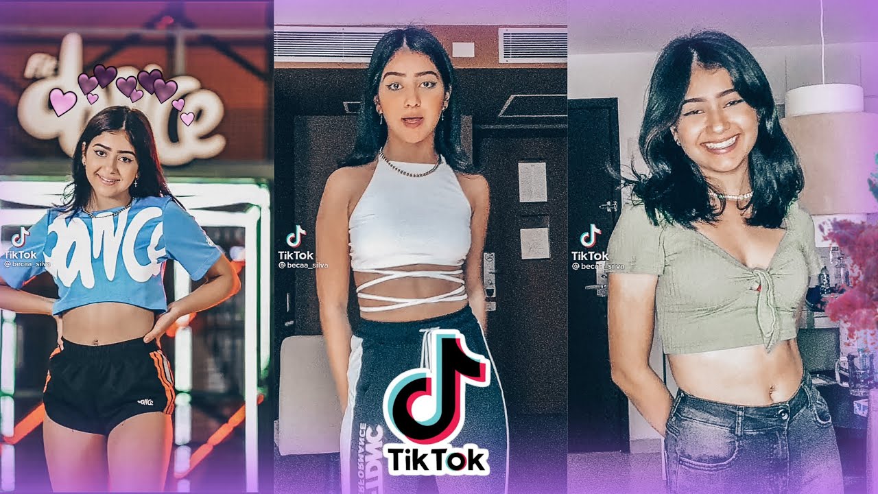 Últimas dancinhas tiktok da Beca Barreto