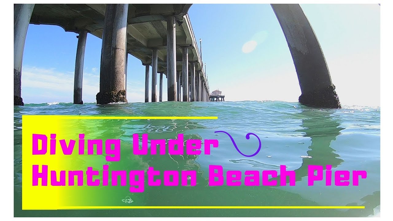 Snorkeling, Diving Huntington Beach Pier, Orange County California !