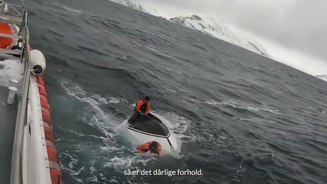 Dramatisk redningsaksjon i Finnmark