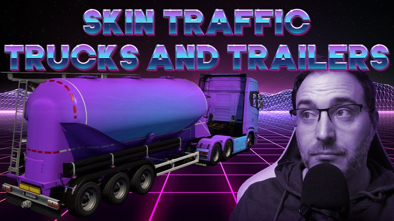 How to skin TRAFFIC Trucks and Trailers in ETS2 and ATS | Mods Studio 2 Tutorial
