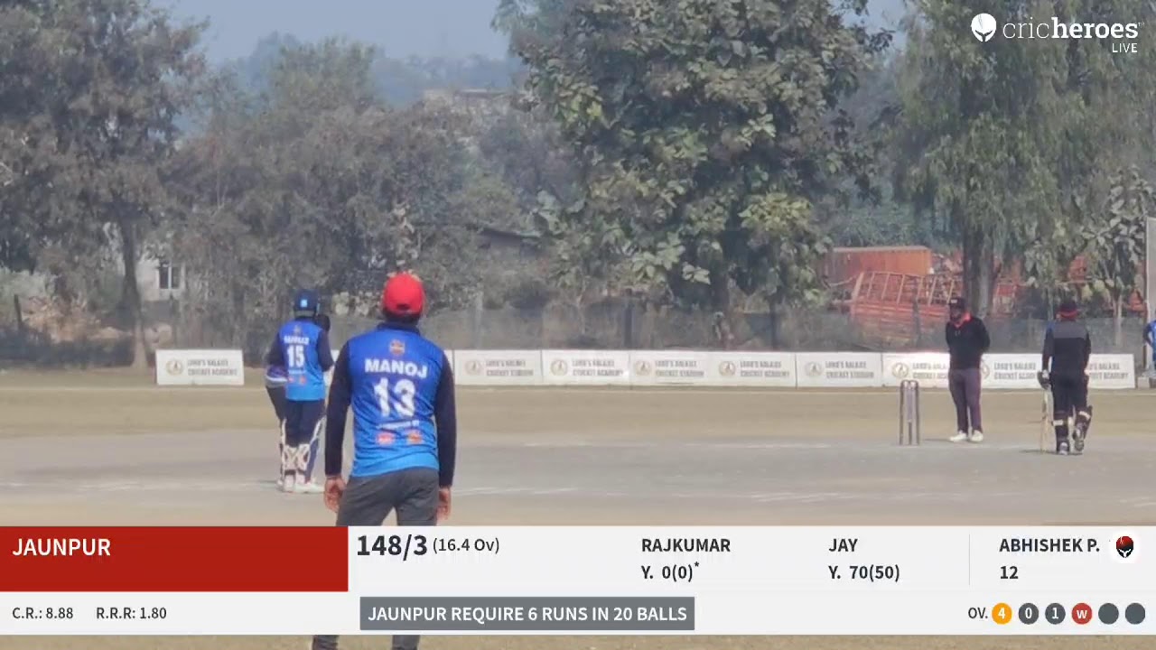 Amethi Champions vs Jaunpur live cricket match | State Level Basic Teachers Cricket Tournament 2026