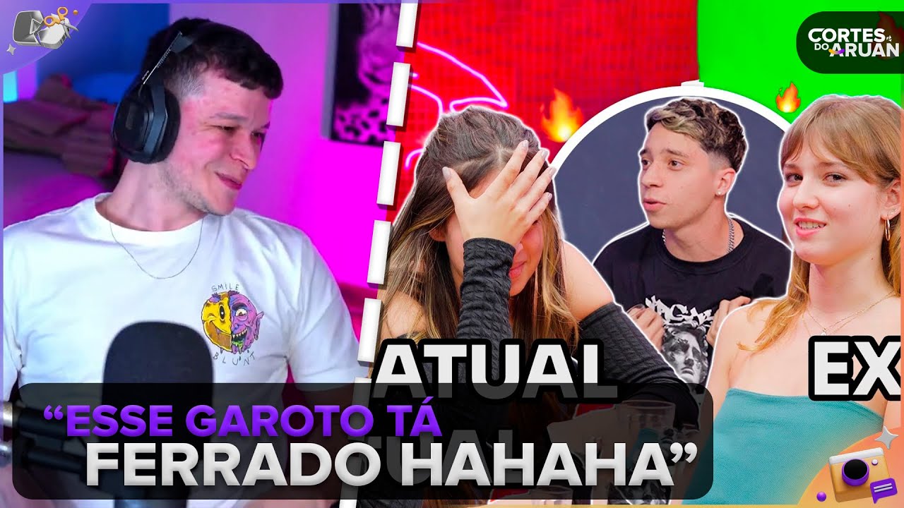ARUAN REAGE: Minha EX e minha NAMORADA jogaram VERDADE OU DESAFIO (PAULO VITA SHOW) -Cortes do Aruan
