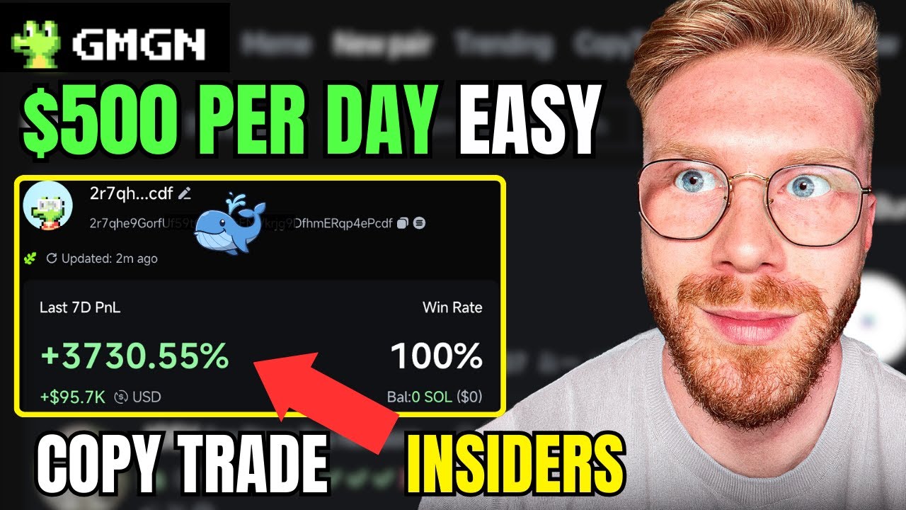 How To Use GMGN AI To Make $500 EVERY Day Meme Coin Trading