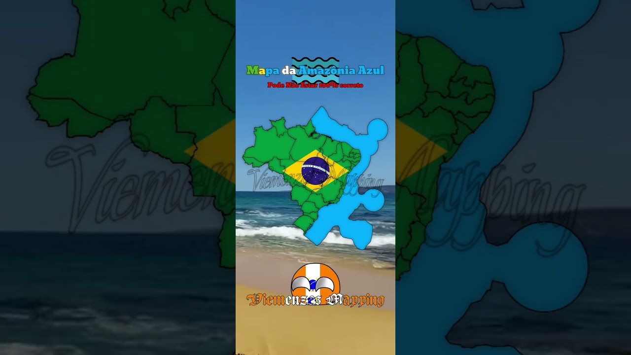 Mapa da Amaz&ocirc;nia Azul,#mapping,#mapper,#map,#geography