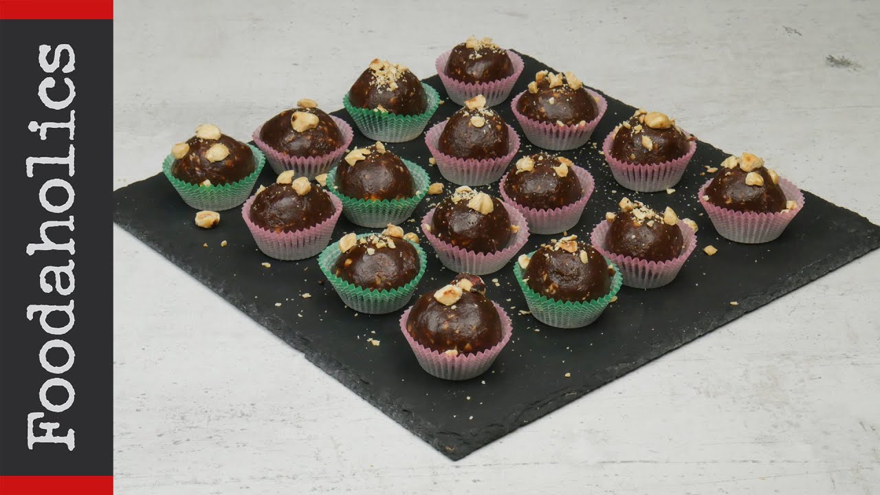 Νηστίσιμα τρουφάκια κατσαρόλας ferrero rocher | foodaholics