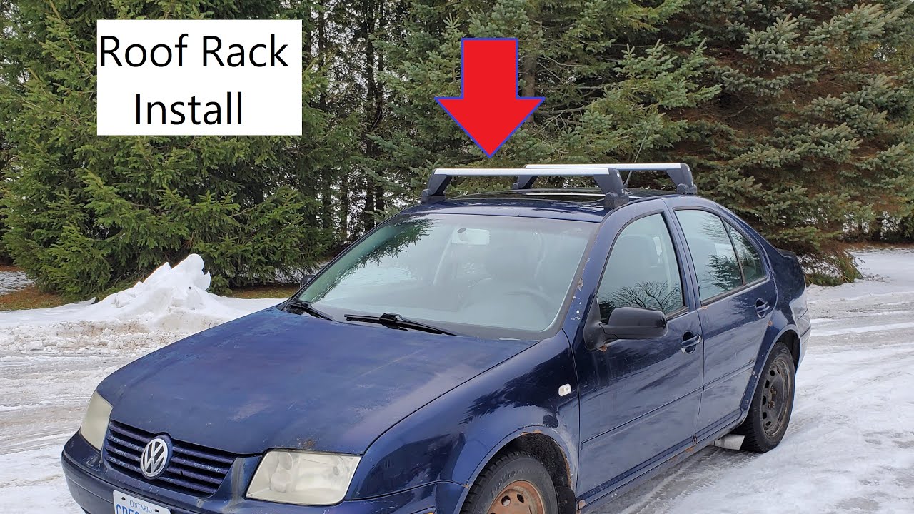 Mk. 4 Volkswagen Jetta OEM Roof Rack Install
