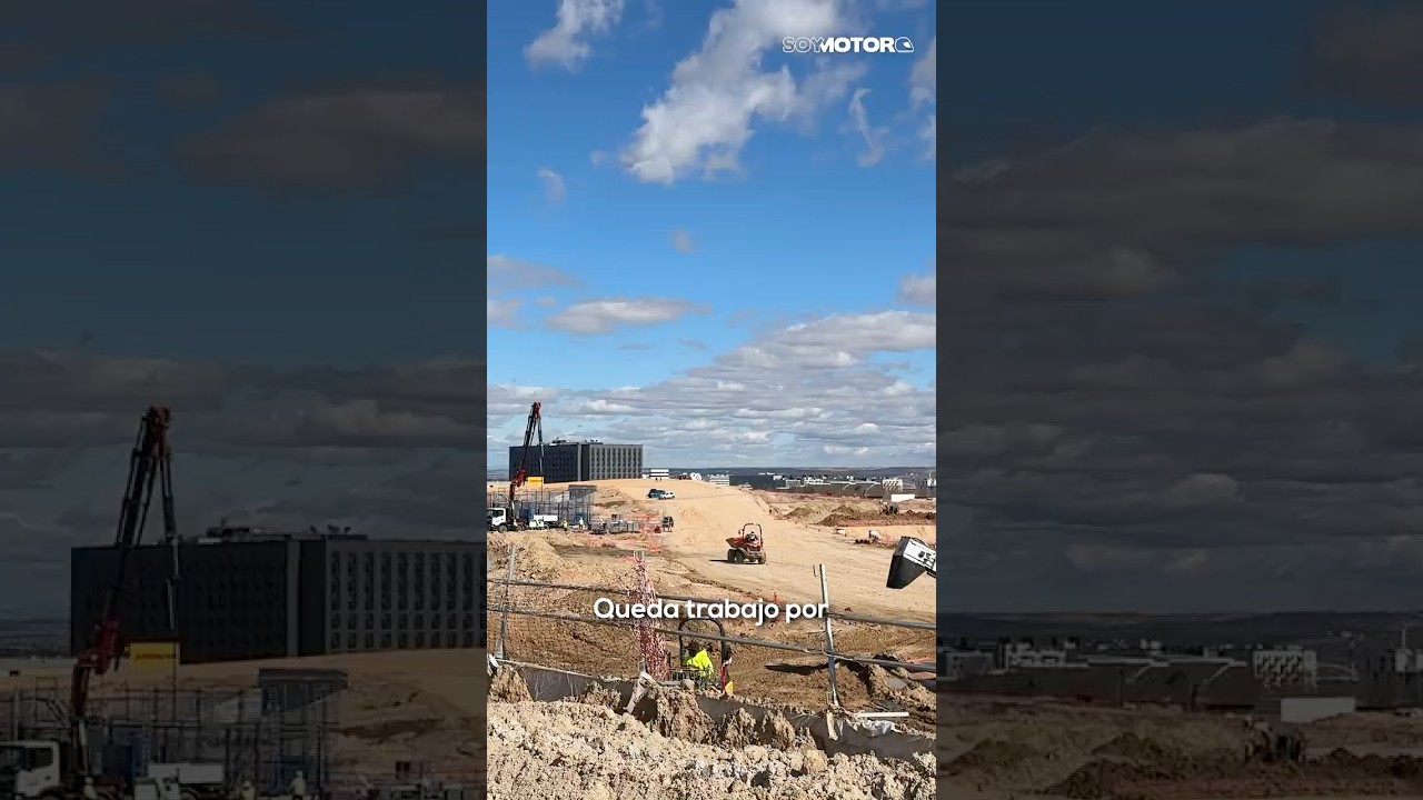 Empieza el asfaltado en MadRing #f1 #madring