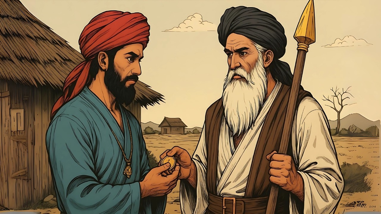 #قصة_الفقير الذي أعطى درهمه الوحيد لرجل غريب | ثم اكتشف ما لم يكن في الحسبان