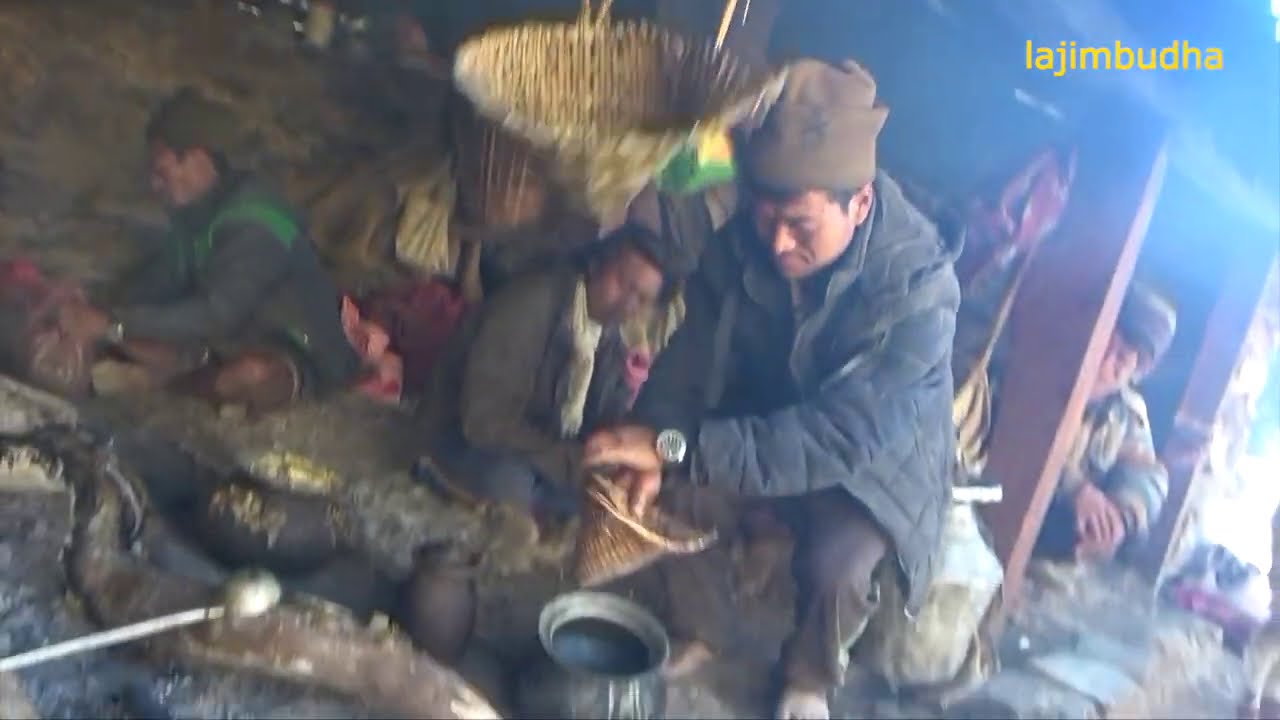 winter life in the sheep farm || lajimbudha || Nepal ||