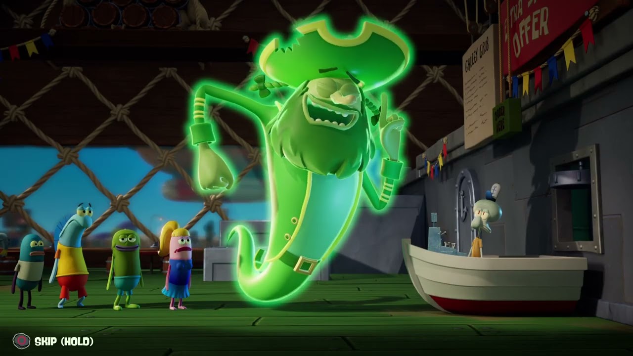 Spongebob Titans of the Tide 1 (Time for a Ghostly Adventure)
