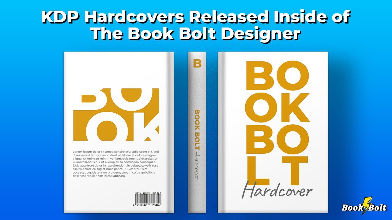 KDP Hardcover Designer - Book Bolt Designer