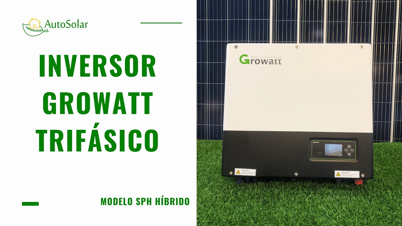 Inversor Solar Growatt SPH Trifásico | Autosolar