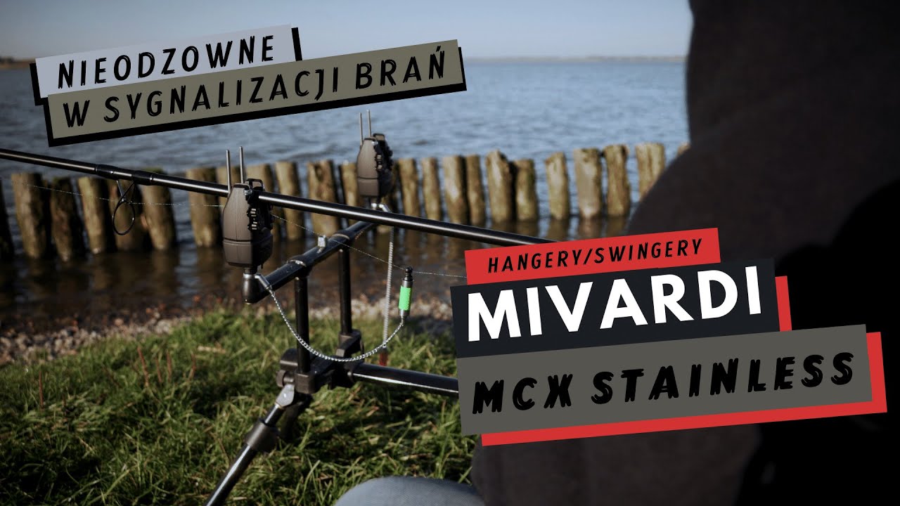 Nieodzowne w sygnalizacji brań &ndash; swingery i hangery Mivardi MCX Stainless