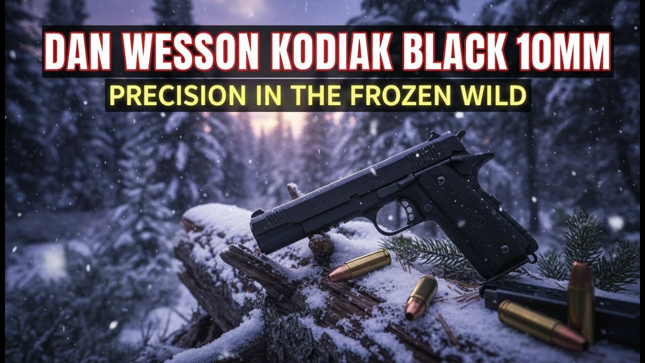 Dan Wesson Kodiak Black 10mm Review: Optic Ready 1911 Powerhouse & Accuracy Test