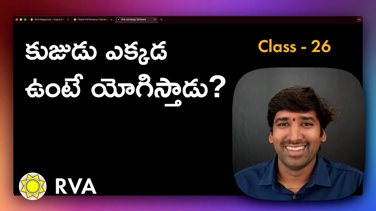 Aries Ascendant - Planetary Conjunctions | Vignana Astrology Course | Learn Astrology in Telugu