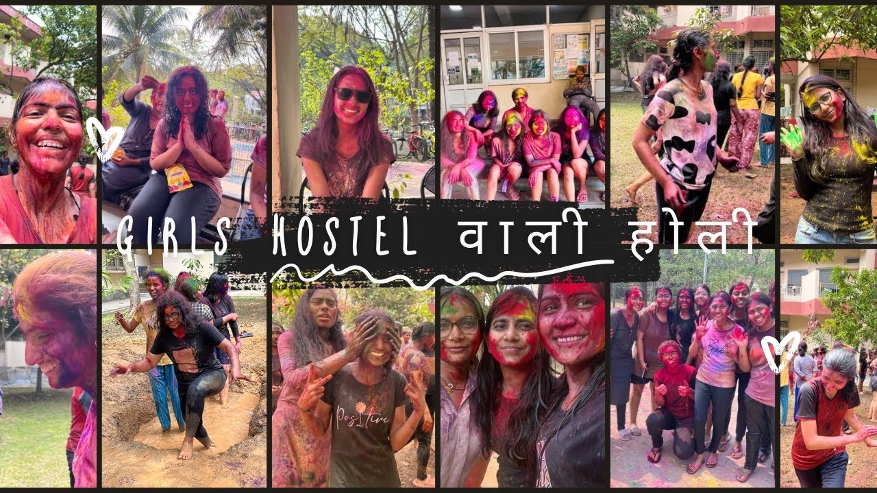 Girls Hostel वाली होली | IIT Guwahati | Holi | 2024 #iitguwahati #subansiri