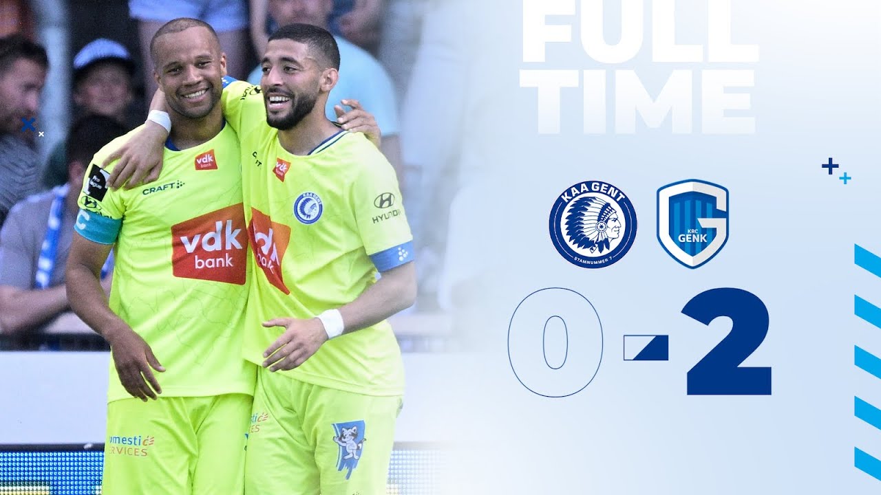 🎬 KRC Genk - KAA Gent: 0-2 (Europe Play Offs MD5)