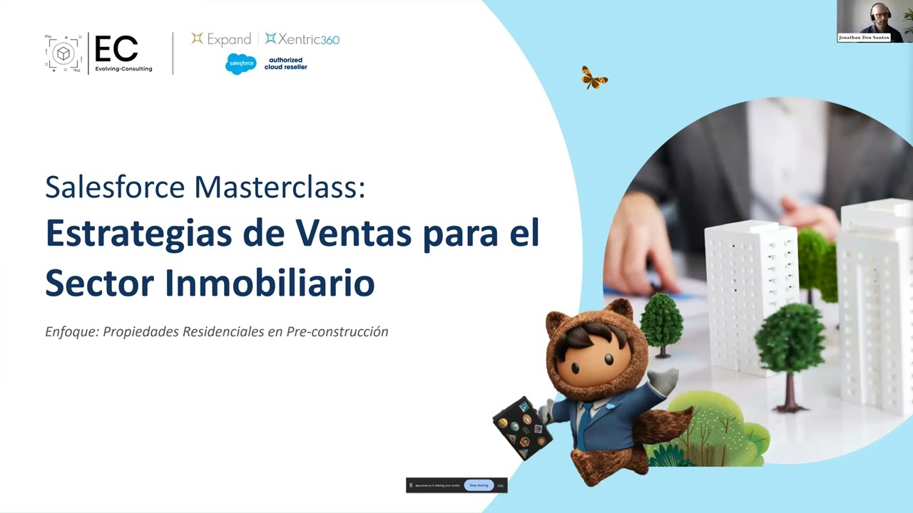 Salesforce Masterclass: Estrategias de Ventas para el sector Inmobiliario