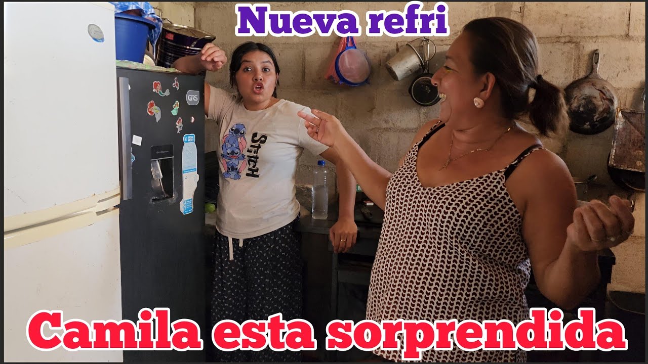 CAMILA QUEDO SORPRENDIDA AL VER LA NUEVA REFRI DE SU MAMÁ 😱 
