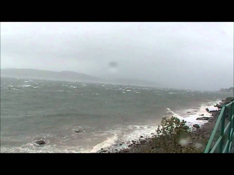 Unseasonable September Storm Batters The Clyde