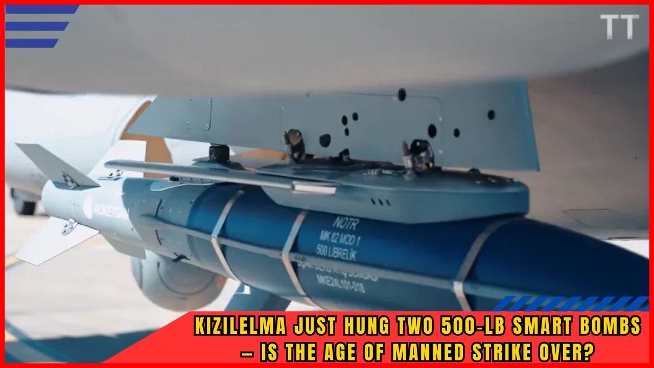 БПЛА «Кызылэлма» несёт 500-фунтовую высокоточную бомбу – будущее беспилотных ударов