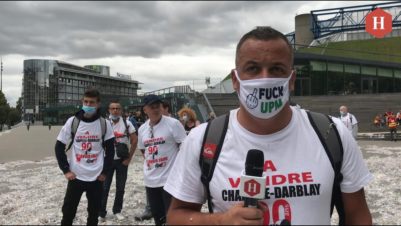 Chapelle Darblay : la dernière usine française de papier 100% recyclé ne doit pas mourir