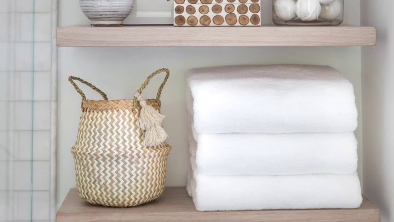 ESENCIALES PARA UN BAÑO PEQUEÑO | decoración y organización del cuarto de baño |@DECO IDEAS